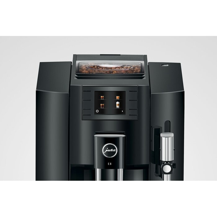 Jura E8 Piano Black EB Kaffeevollatuomat